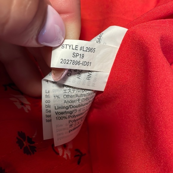 Madewell Tiered-Sleeve Peplum Top size 6 - Picture 8 of 11